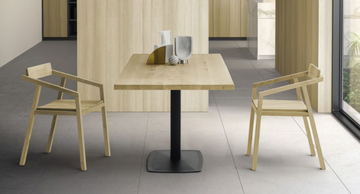 #33 - Square oak table top by Devina Nais - view 3